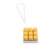 Llavero colorido con clics para teclado, juguete para aliviar el estrés, con 9 interruptores mecánicos, teclados mecánicos, accesorio