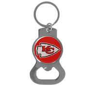 Llavero con abrebotellas de los Kansas City Chiefs de la NFL Siskiyou Sports Fan Shop, talla nica, color del equipo