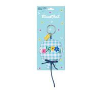 Llavero con Anilla Metálica Blackfit8 Fly With Me, 80x30 mm