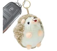 Llavero con colgante de erizo, colgantes de erizo de peluche - de portátil Animales de peluche,Accesorio de mochila suave y cómodo para Año Nuevo Navidad Pascua