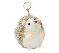 Llavero con Colgante De Peluche De Erizo: Dije De Animal De 3,94 Pulgadas, Accesorio De Bolso Portátil Suave, Colgante De Llave Decorativo , Adorable Mini para De Recuerdo | Familia Amig