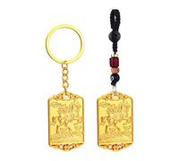 Llavero con colgante - Decoración de la, emblema de corcel lunar de bronce | Aficionadas para mujeres jóvenes, bolsas escolares, símbolo de patrimonio cultural de Año Nuevo, regalo de