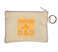 Llavero con eslogan Best Trucking Dad Ever para el Día del Padre, color beige, beige, Talla única