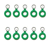Llavero con etiqueta de tarjeta cambiable RFID S50 UID | Multicolor 10 piezas for Llavero Y Control De Acceso: 13,56 MHz ISO14443A Bloque 0 UID(Green)
