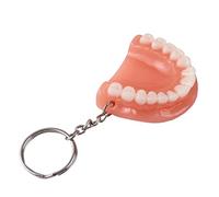 Llavero con forma de modelo de diente para mochila, colgante de resina para coche, regalo de dentista, para hombres y mujeres, B, Talla única
