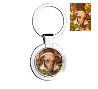 Llavero con Foto Personalizado | Varios modelos a elegir | Regalos personalizados con foto | Llaveros para el Día del Padre, Día de la Madre, San Valentín, Amigos (Metal redondo)