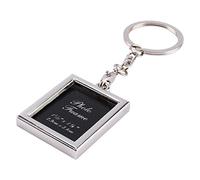Llavero con Marco de Fotos, Mini Inserto Creativo, Aleación de Metal, Regalo para Hombres y Mujeres, Aniversario y San Valentín