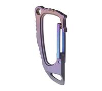 Llavero con mosquetón | Llaveros | Llavero ligero resistente al óxido con función de abridor de botellas para transporte diario, viajes, senderismo, camping y equipo de utilidad al aire libre