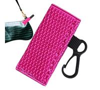 Llavero con para lápiz labial popular, llavero de punto 6 x 2,6 cm, mini perfume para pintalabios, elegante accesorio portátil | Llavero con colgante: bolsos, carteras,
