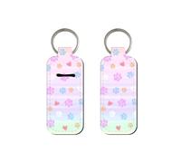 Llavero con soporte para bálsamo labial, diseño de garra de gato, ideal para labios, gatos, garra, bálsamo labial, funda para viajes, b