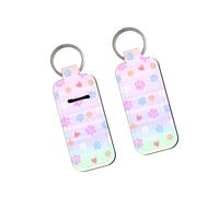 Llavero con soporte para bálsamo labial, diseño de garra de gato, ideal para labios, gatos, garra, bálsamo labial, funda para viajes, b