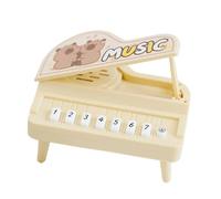 Llavero con teclado - Piano de 2,36 pulgadas | Accesorio de música ABS - Lindo inquieto para adolescentes, niños, mujeres, hombres, estudiantes, ideal para viajes escolares o decoración de bols