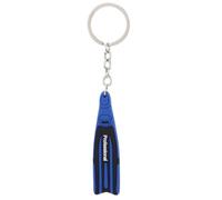 Llavero con Tema de Buceo de PVC con Llavero Mini Forma de Aleta única Llavero Aleta Llavero Regalo [Azul]