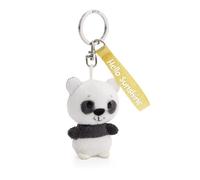 Llavero conejito "Happy Birthday" 5cm blanco - Colgante animal de peluche - Para colgar en la llave, bolso, mochila, y mucho más, para niños y adultos, una excelente idea de regalo