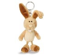 NICI Llavero Conejo 10cm marrón-Colgante Animal de Peluche sostenible-para Colgar en la Llave, Bolso, Mochila, y Mucho más, para niños y Adultos, una excelente Idea de Regalo, Color ° (49018)