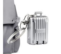 Llavero cortaúñas, cortaúñas gruesas | Cortauñas en forma de maleta en acero inoxidable - Accesorio de moda para mujer, recortador de manicura para pulir uñas para viajar, dormitorio