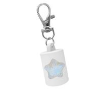 Llavero cosmético a prueba de fugas de materiales reciclados para rutinas de belleza, soporte de brillo de labios de viaje