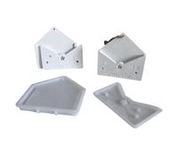 Llavero creativo de castas de silicona resistente, elegante para aduanas, nombre, suministros de manualidades, uso diario, forma de sobre