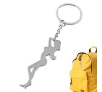 Llavero creativo para hombre, llavero abrebotellas | Llavero abrebotellas con forma de mujer | Colgante abrebotellas fácil de transportar, para graduación, cervecería,