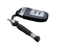 Llavero Cuerda de runa llavero llavero al aire libre supervivencia paracord cuerda llavero espartano guerrero joyería hecho a mano llavero llavero llavero llavero Llaveros Originales ( Size : Black )