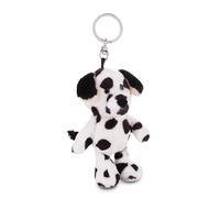 NICI Llavero dálmata 10cm Blanco - Colgante Animal de Peluche - para Colgar en la Llave, Bolso, Mochila, y Mucho más, para niños y Adultos, una excelente Idea de Regalo