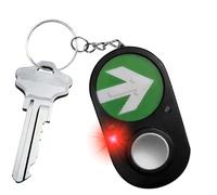 Llavero de Advertencia Intermitente - Llavero Semaforo Coche - Accesorios Automoción Interior para Niños Jóvenes Adolescentes Noche Camping Familiar Laboral Exterior