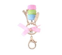 Llavero de Aleación de Macaron con Diseño de Torre, para Bolsos y (BLUE)