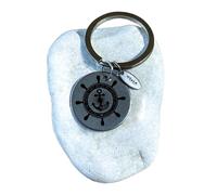 Llavero de ancla familiar, acero inoxidable grabado, familia, amor