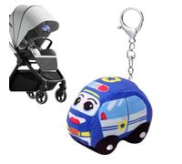 Llavero De Animal De Peluche,Colgante De Camión De Bomberos De Peluche - para Bolso De Aprendizaje para Habitación Hogar Mochila Cuna Niños Niñas Preescolar Cumpleaños