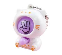 Llavero de animales para mujer - Llavero | Llavero de dibujos animados interactivo adivinanzas llavero divertido llavero accesorios para niñas crecer