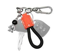 Llavero de astronauta, colgante de 4.3 pulgadas para una fácil fijación, diseño resistente con cordón, accesorio de bolso para mochila, cartera, llaves de coche y relleno de calcetines de