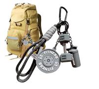 Llavero De Barra | Colgante Divertido Para Gimnasio | Accesorios Para Llaves De Coche Con Tema De Barra | Para Bolso Cartera Equipaje Fiesta de Navidad Oficina Viaje Cumpleaños Escuela Club Hombre Muj