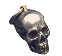 Llavero de bomba de cohete de tiburón, llavero de bomba de tiburón, llavero de botella de calavera, llavero de calavera 2024, llavero de cohete de tiburón (calavera)