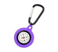 Llavero de brújula, mosquetón de brújula, mosquetón de navegación, brújula de supervivencia de bolsillo compacto para senderismo y mochilero, dispositivo portátil de navegación manual