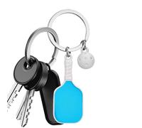 Llavero de cadena de bolas - Bonito abalorio de metal ligero, colgante de bolso, llavero de remo de bola, para bolso, mochila, viajes, Navidad, de cumpleaños