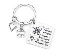 Llavero De Casa Nueva - Regalo Mujer Amigo Invisible - Pareja Esposo Para Nuevo Hogar - Regalos Originales Recien Casados