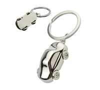 Llavero de coche 3D, llavero creativo en forma de coche, elegante y moderno y exquisito modelo de metal, accesorios, para amantes