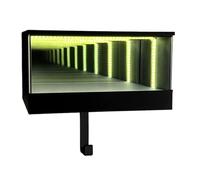 Llavero de coche colgante en la pared - Llavero de garaje Infinity impreso en 3D, elegante soporte de llavero de pared | Puerta de entrada apartamento oficina casa correo almacenamiento de objetos