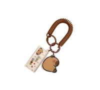 Llavero de coche con regla pequeña, llavero de animales de dibujos animados, llavero para bolso, encantador, llavero elegante