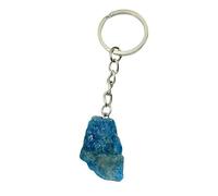 Llavero De Coche De Piedra De Cuarzo Azul Profundo Natural, Llavero Irregular De Motocicleta, Llavero De Cristal Curativo Con Piedras Preciosas De Chakra, Llavero Para Mujeres Y Hombres, Regalo De N