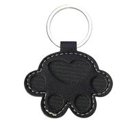 Llavero de colector de pelo de perro, amuleto adorable llavero colector de pelo de gato para | Regalo para niña amiga mujer hermana colega adolescente familia, Negro, Se référer au descriptif