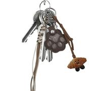 Llavero de colector de pelo de perro, llavero de regalo para amantes de los animales para creación de memoria | Memoria ligera para familias de mascotas y recuerdos domésticos