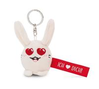 NICI Llavero con diseño de conejo con texto en alemán Ich Herz dich!, color