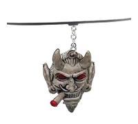 Llavero de cráneo | Colgante de calavera de color plata antigua,Llavero colgante esqueleto, llavero para hombre, llavero para mujer, Diablo, Se référer au descriptif