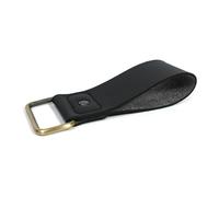 Llavero de cuero de microfibra portátil con clip para un fácil acceso mientras trabaja al aire libre, resistente clip con cuero de microfibra