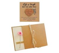 Llavero De Curación De Amor De 1 Pieza, Tarjeta De Felicitación De sobre De Margarita De 1 Pieza, Cole De Bendición De Amor De Madera, Regalo De Agradecimiento para Maestros.