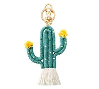 Llavero de decoración de pared con diseño de cactus, adorno para colgar en el dormitorio de las niñas, habitación del bebé, habitación de los niños