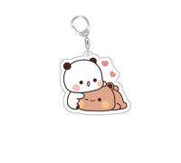 Llavero de dibujos animados lindo panda Bubu & Dudu - Kawaii Anime lindo llavero (estilo 1)