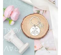 Llavero De Estrella Sonriente De 1 Pieza Y Bolsa De Almacenamiento De 1 Pieza, Llavero Antipérdida con Letras, Cole De Mochila Lindo Personalizado, Cole De Funda De Teléfono.