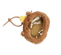 Llavero de felpa con interior espacioso, práctico monedero Cpin, estuche de almacenamiento organizado para el día a día, adorable bolsa de monedas Capybara, Little Duck, Mass Beauty